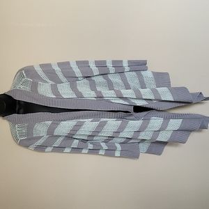 Pink rose asymmetrical cardigan